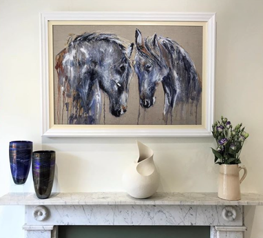 Horse painting by Louise Luton 