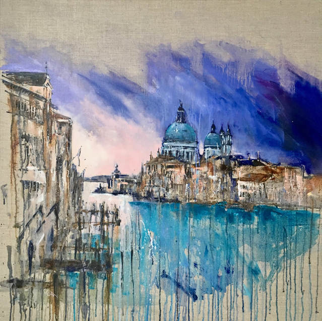 Venice painting, Louise Luton