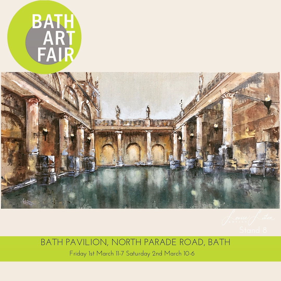 Baths at Bath by Louise Luton Bath art fair